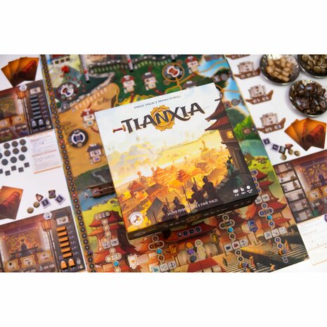 Tianxia &ndash; Strategisch bordspel &ndash; Board & Dice