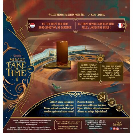 Take Time: Mirage &ndash; Speluitbreiding &ndash; Libellud
