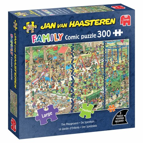 Jan van Haasteren Family: De Speeltuin (300) &ndash; Familypuzzel &ndash; Jumbo