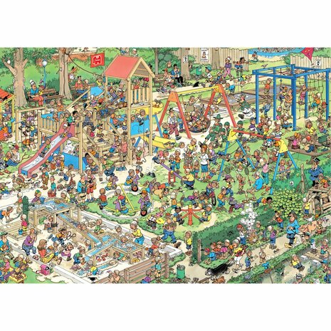 Jan van Haasteren Family: De Speeltuin (300) &ndash; Familypuzzel &ndash; Jumbo