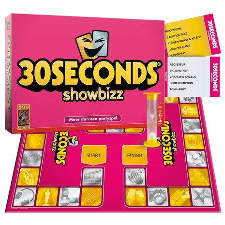 30 Seconds: Showbizz &ndash; Partyspel &ndash; 999 Games
