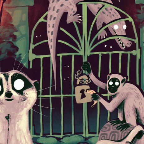  Night at the Zoo: Laatkomers (NL) &ndash; Bordspeluitbreiding &ndash; DSV Games