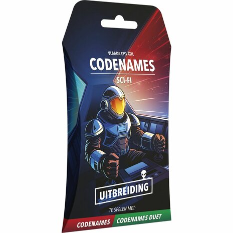 Codenames: Sci-Fi &ndash; Kaartspeluitbreiding &ndash; White Goblin Games