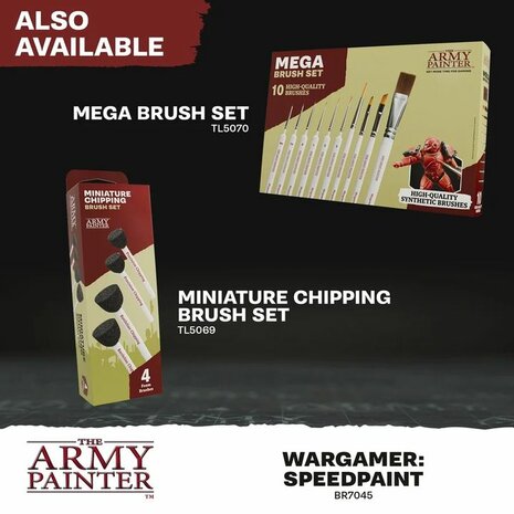 Wargamer Brush: Speedpaint &ndash; Miniatuurpenseel &ndash; The Army Painter