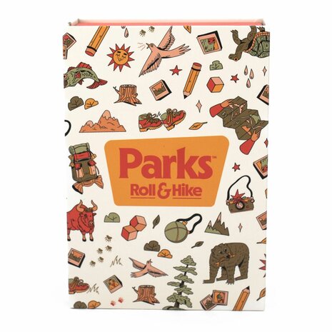 Parks: Roll & Hike &ndash; Roll-and-write-dobbelspel &ndash; Keymaster Games
