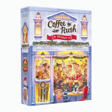 Coffee Rush: Winter (NL/FR) &ndash; Bordspel &ndash; Korea Board Games