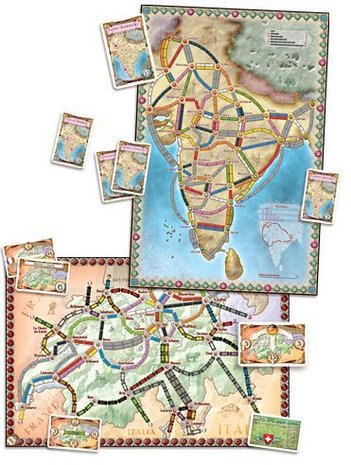 Ticket To Ride - Map Collection: India & Zwitserland