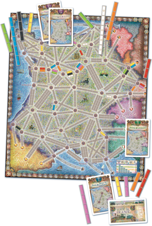 Ticket To Ride - Map Collection: Frankrijk + Old West