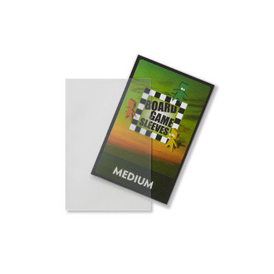 Board Game Sleeves (Non-Glare): Medium (57x89mm) - 50 stuks
