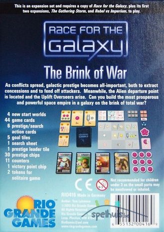 Race for the Galaxy: Brink of War