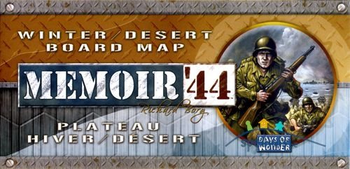 Memoir '44: Winter/Desert Board Map