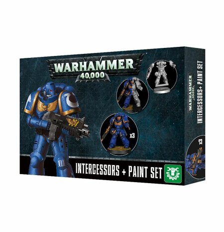 Warhammer 40,000 - Intercessors + Paint Set