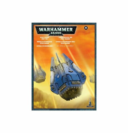 Warhammer 40,000 - Space Marine Drop Pod