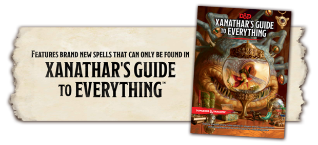Dungeons & Dragons: Spellbook Cards - Xanathar’s Guide to Everything