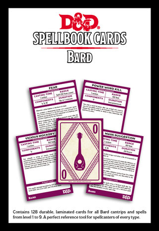 Dungeons & Dragons: Spellbook Cards - Bard