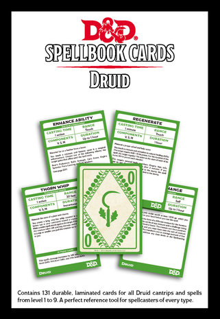 Dungeons & Dragons: Spellbook Cards - Druid