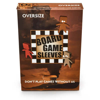 Board Game Sleeves (Non-Glare): Oversize (79x120mm) - 50 stuks
