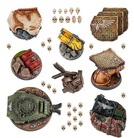 Warhammer: Age of Sigmar - Shattered Dominion (60 & 90mm Oval Bases)