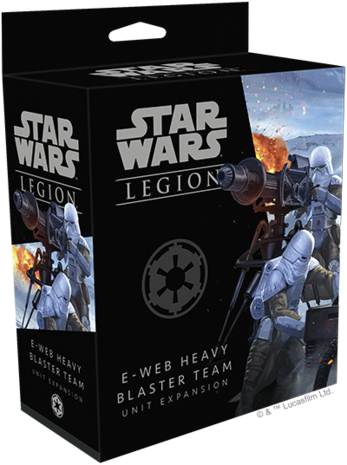 Star Wars Legion: E-WEB Heavy Blaster Team Unit