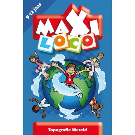 Maxi Loco - Topografie Wereld (11-12 jaar)