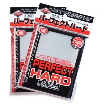 KMC Sleeves (Perfect Hard): Standard (64x89mm) - 50 stuks