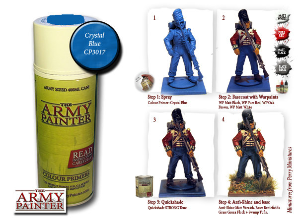 Colour Primer - Crystal Blue (The Army Painter)