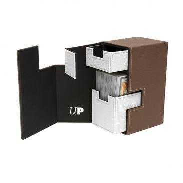 Ultra Pro M2 Deck Box (Brown/White)