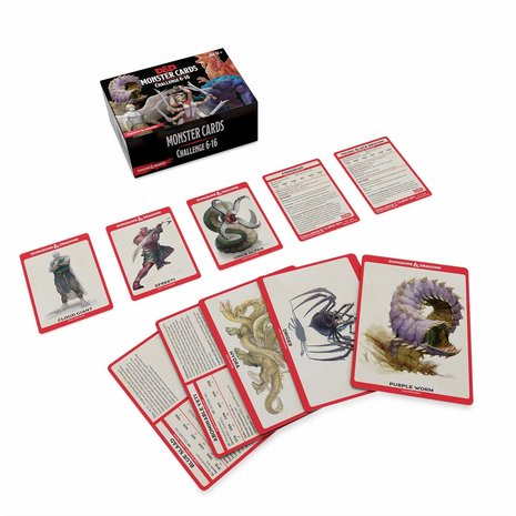 Dungeons & Dragons: Monster Cards 6-16