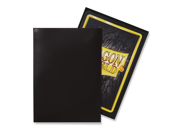 Dragon Shield Card Sleeves: Standard Black (63x88mm)