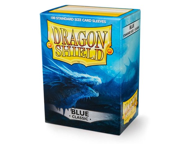 Dragon Shield Card Sleeves: Standard Blue (63x88mm)