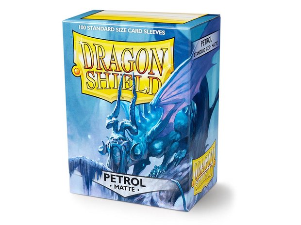 Dragon Shield Card Sleeves: Standard Matte Petrol (63x88mm)