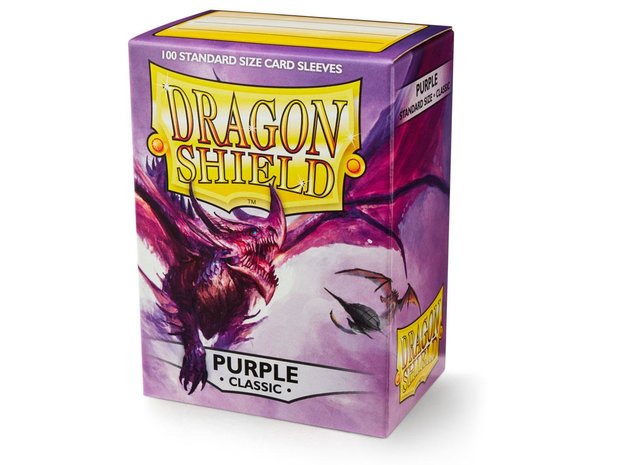 Dragon Shield Card Sleeves: Standard Purple (63x88mm)