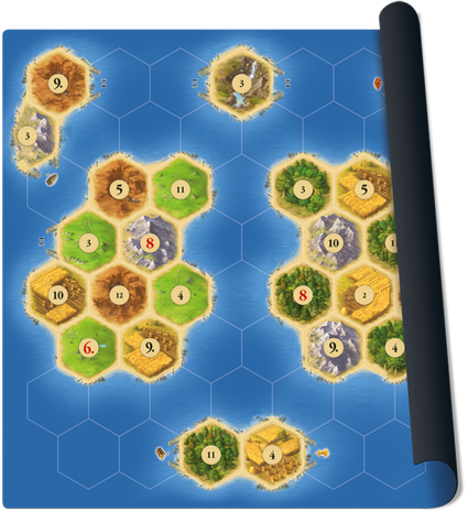 De Kolonisten van Catan: Playmat (Islands)