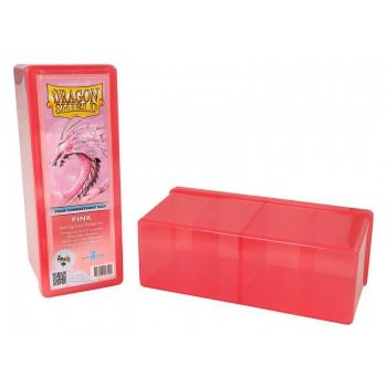 Four Compartment Box (Pink)