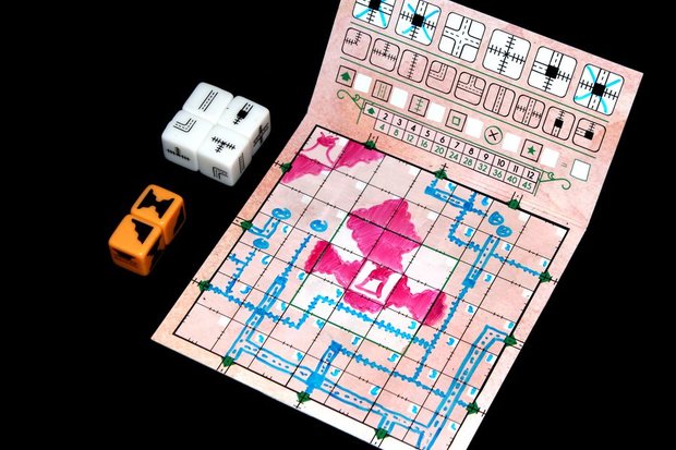 Railroad Ink [VUURRODE VERSIE]