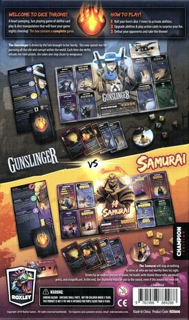 Dice Throne: Season Two - Gunslinger v. Samurai [BOX 1]