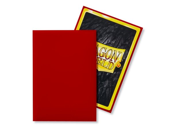 Dragon Shield Card Sleeves: Japanese Classic Crimson (59x86mm)