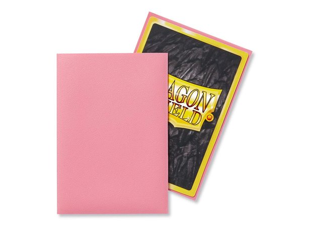 Dragon Shield Card Sleeves: Japanese Matte Pink (59x86mm)