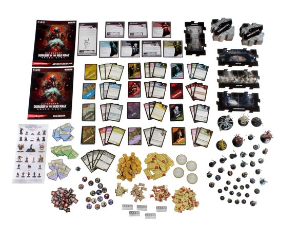Dungeons & Dragons: Dungeon of the Mad Mage Adventure System Board Game [STANDARD EDITION]