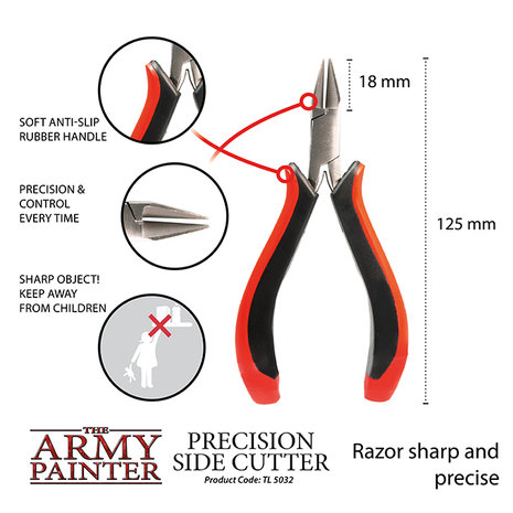 Precision Side Cutter (The Army Painter)