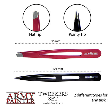Tweezers Set (The Army Painter)