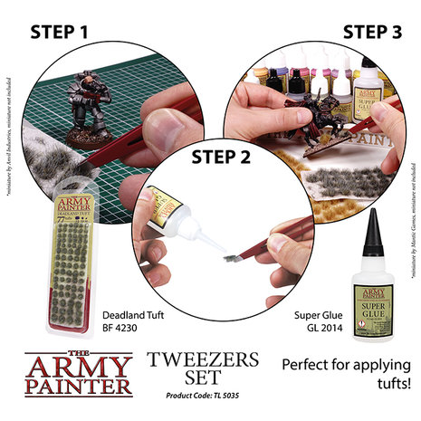 Tweezers Set (The Army Painter)