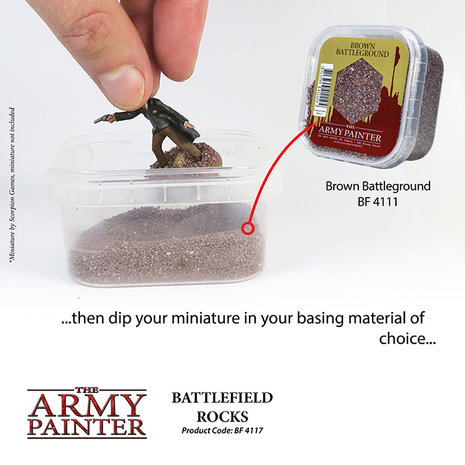 Basing: Battlefield Rocks (The Army Painter)