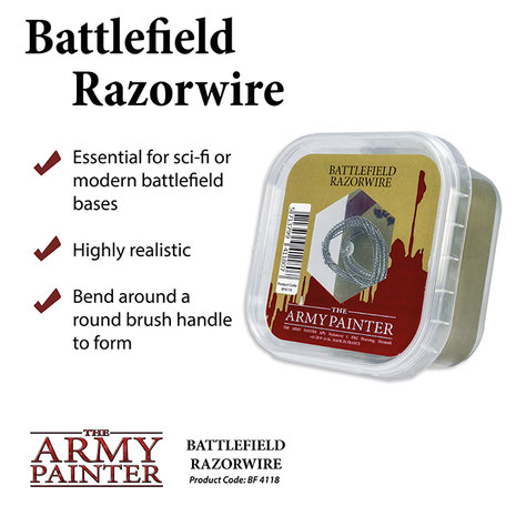 Basing: Battlefield Razorwire (The Army Painter)