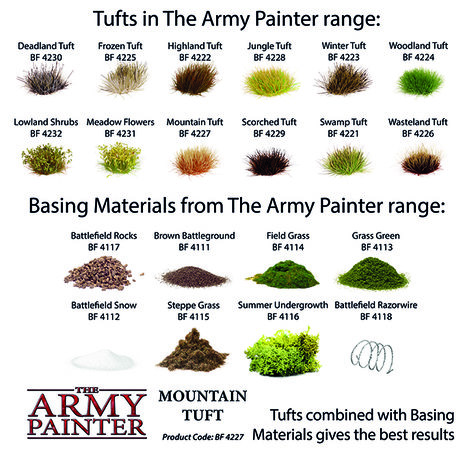 Battlefields: Mountain Tuft (The Army Painter)