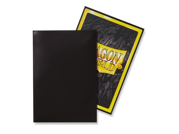 Dragon Shield Card Sleeves: Japanese Classic Black (59x86mm) - 60 stuks