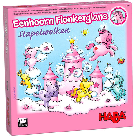 Eenhoorn Flonkerglans - Stapelwolken (4+)