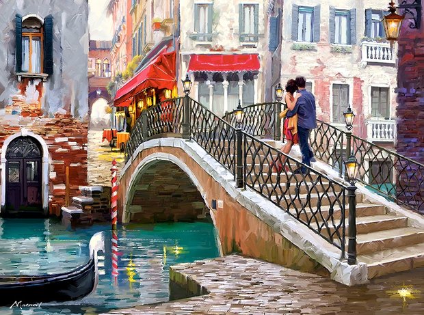 Venice Bridge - Puzzel (2000)