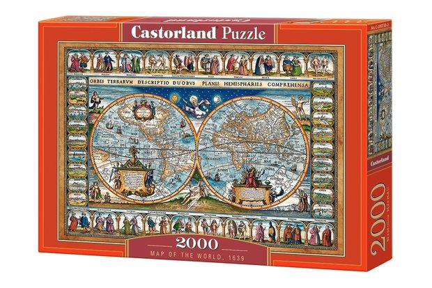 Map of the world, 1639 - Puzzel (2000)