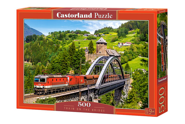 Train on the Bridge - Puzzel (500)